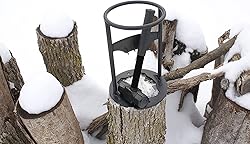 Wood Splitter with 4 Lbs Sledge Hammer - Log