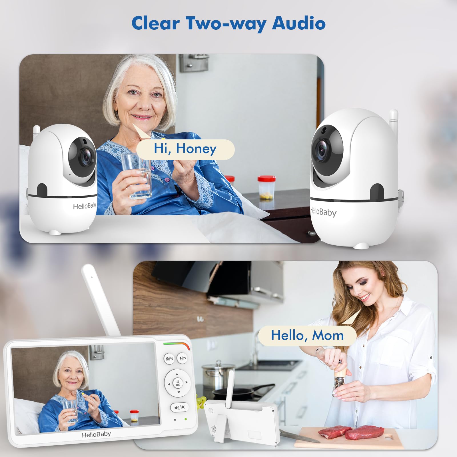 HelloBaby Baby Monitor 6