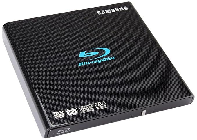 Samsung SE-506BB/TSBD externer Blu-ray 6x Brenner (6x DVD±R DL, USB 2.0) schwarz