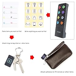 Key Finder with Lanyard for Remote & Up to 100ft