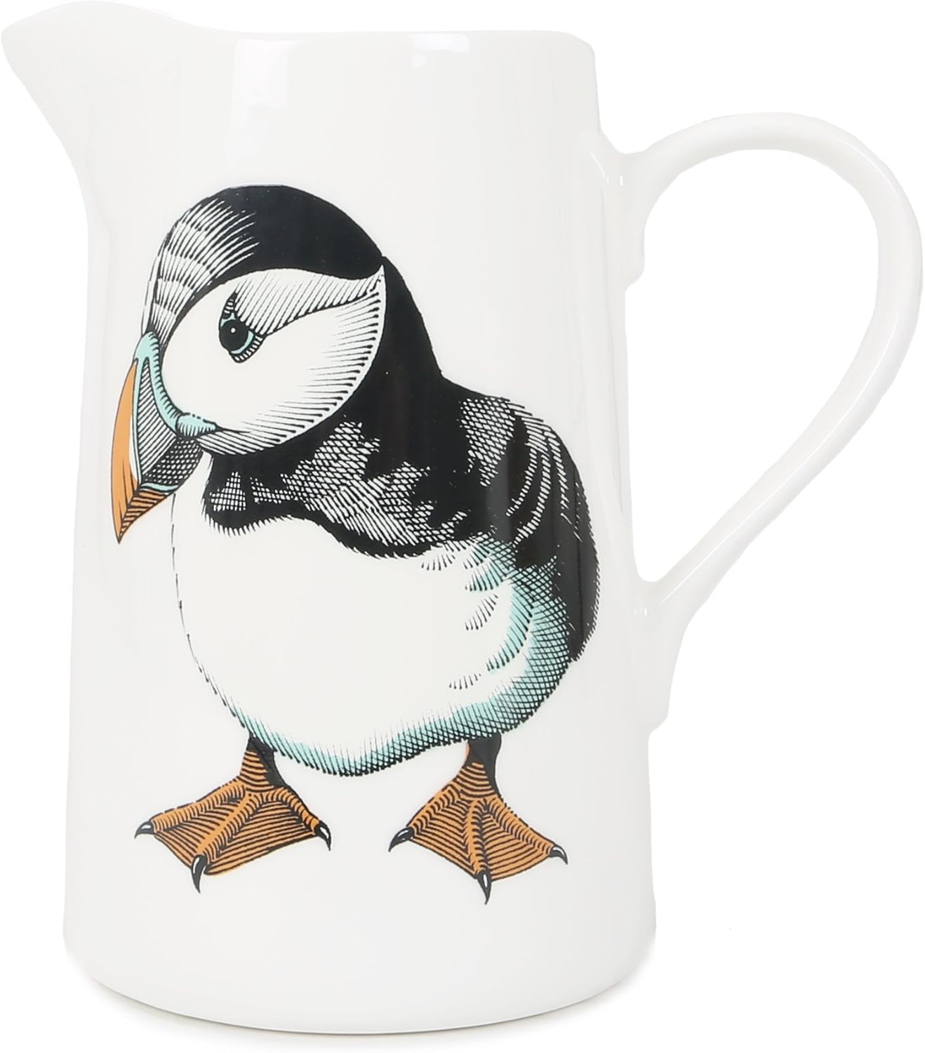 Jersey Pottery Neptune Large Jug Puffin Amazon.co.uk Kitchen & Home