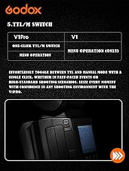 Godox V1 Pro V1 PRO N Camera Flash Compatible with