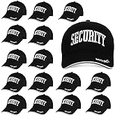 Security Hat Baseball Ball Cap Embroidered Cotton