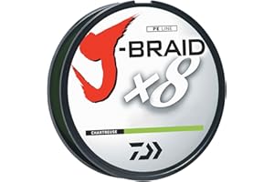 Daiwa J-Braid 300M 8-Strand Woven Round Braid Line