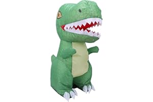 Julihai RC Inflatable Dinosaur Toy 24 Inch, Sliding Rechargeable Walking Dinosaur with Music 30Min Runtime for Kids Birthday