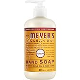 MRS. MEYER'S CLEAN DAY Hand Soap, Clementine Scent, 12.5 Fl Oz Bottle