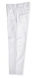 Johnnie Lene Boys Flat Front Slim Fit Dress Pants