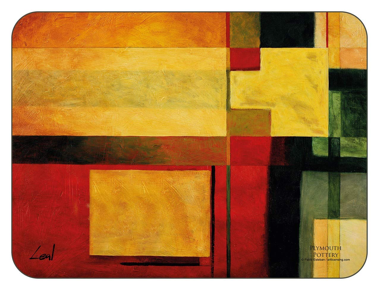 Plymouth Pottery - Radiance Placemats - Set of 6