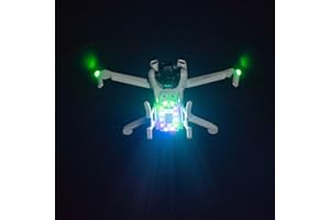 LED Landing Gear Leg for DJI Mini 3 Glow in The Dark, Lightweight Quick Release Height Extender Drone Holder Accessories