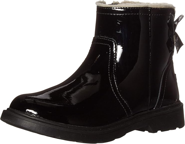 kids patent boots