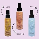 W7 Ready Set Glow Trio 3Pc Makeup Setting Spray Shimmer Finish Long-Lasting view 9