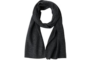 NUOHEMULE Luxury 100% Cashmere Scarf for Women & Men, 59''x10'' Unisex Extra Warm Winter Scarf, Travel Wrap with Premium Gift Box