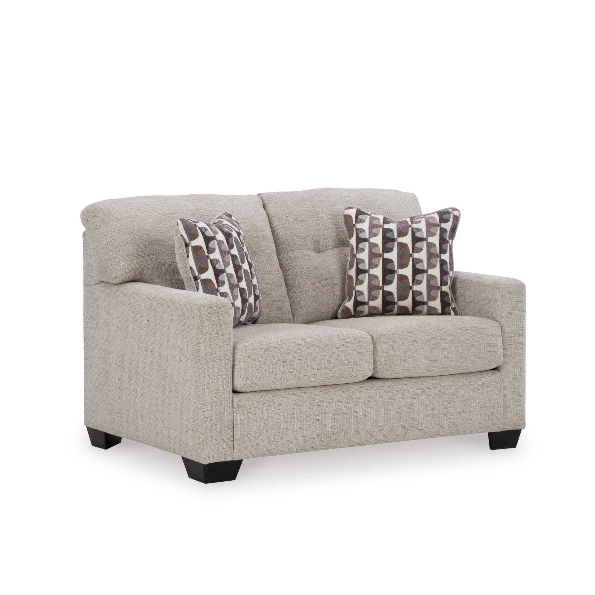 Photo 1 of ***SEE NOTES***
Signature Design by Ashley Mahoney Contemporary Tufted Loveseat, Beige