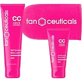 Tanceuticals Body + Face Self Tanning Lotion Kit, Dark Shade