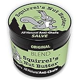 Squirrel's Nut Butter Anti Chafe Tub | All Natural Chafe Prevention & Skin Care for Athletes, Runners & Adventurers | Thighs, Arms, Pack Straps & More | 2.0 oz