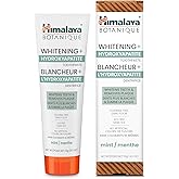 Himalaya Botanique Whitening + Hydroxyapatite Toothpaste for Whiter Teeth & Fresher Breath with Hydroxyapatite Support & Mint