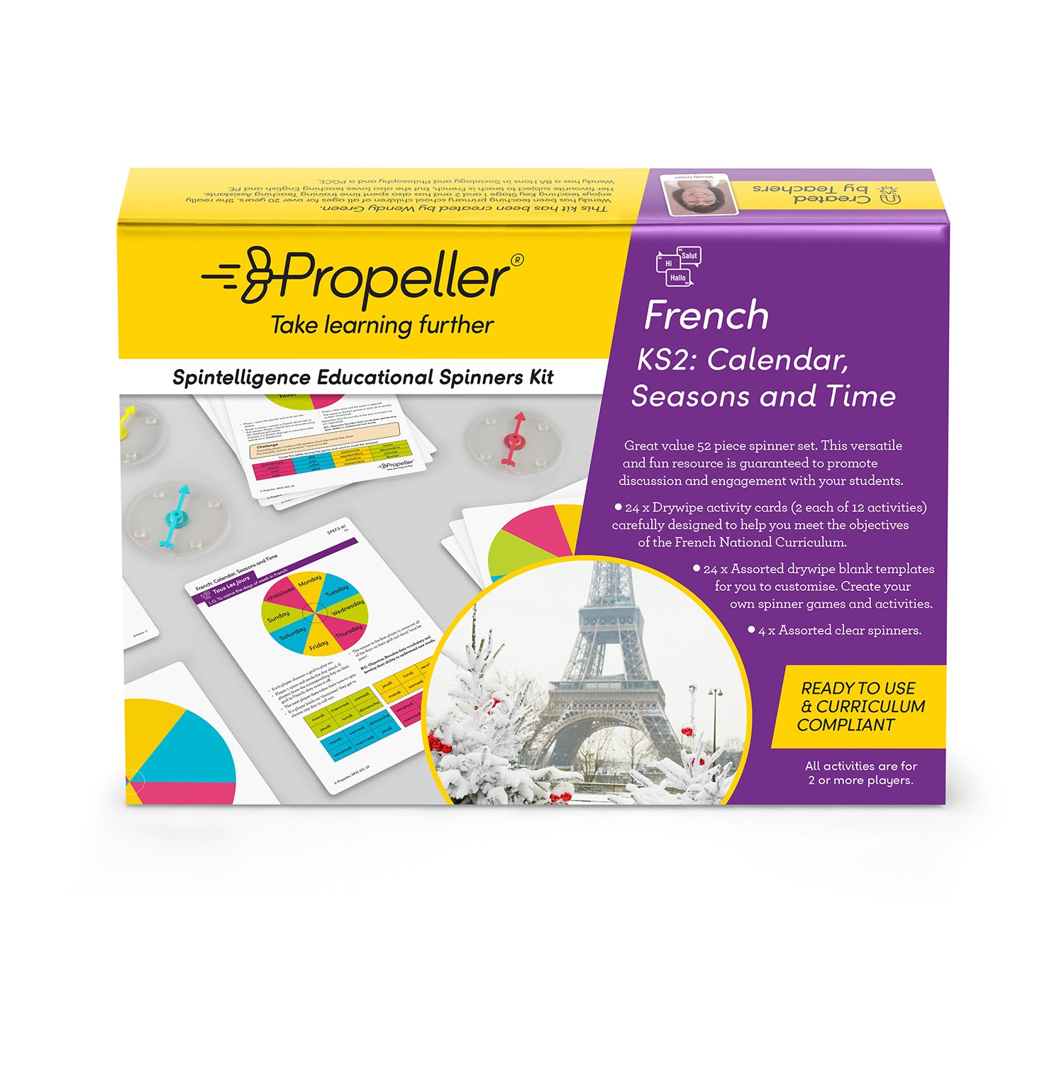 Spintelligence, KS2 French, Calendar and Time