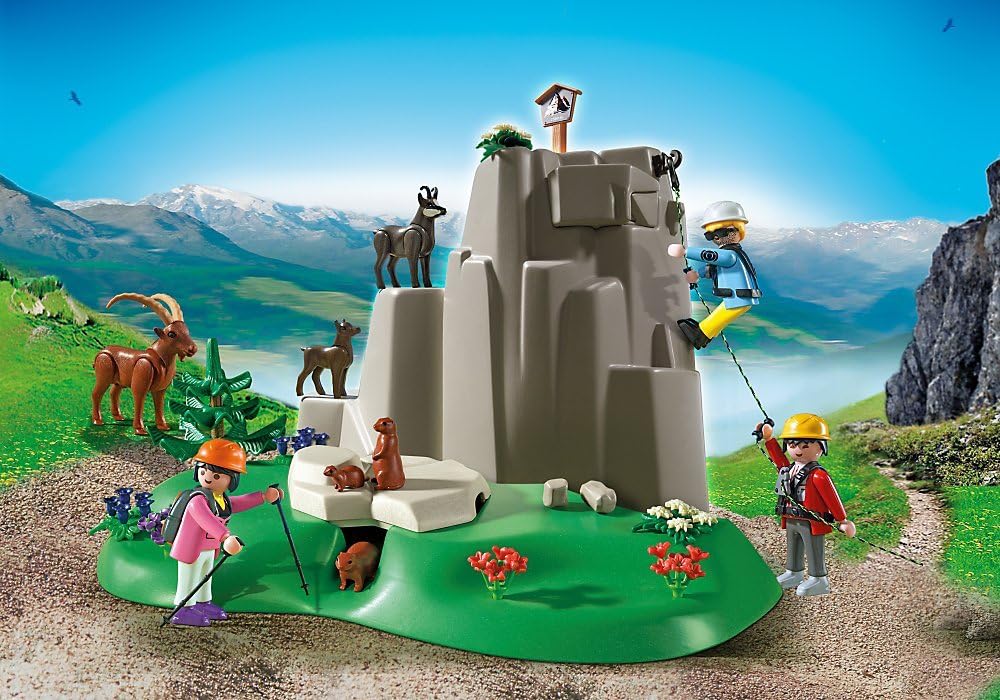 Playmobil Vida en la Montaña - Escaladores con Animales de ...