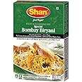 Shan Bombay Biryani Recipe & Seasoning Mix, 2.11 oz (60g) – Authentic Indian Spice Powder for Chicken, Meat, and Potato Layered Pilaf – No Preservatives | Airtight Packaging for Freshness
