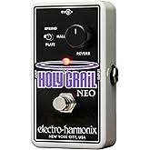 Electro-Harmonix Holy Grail Neo Reverb Pedal | Your quest for an ultra pedalboard-friendly stompbox that includes plate reverb is fulfilled!