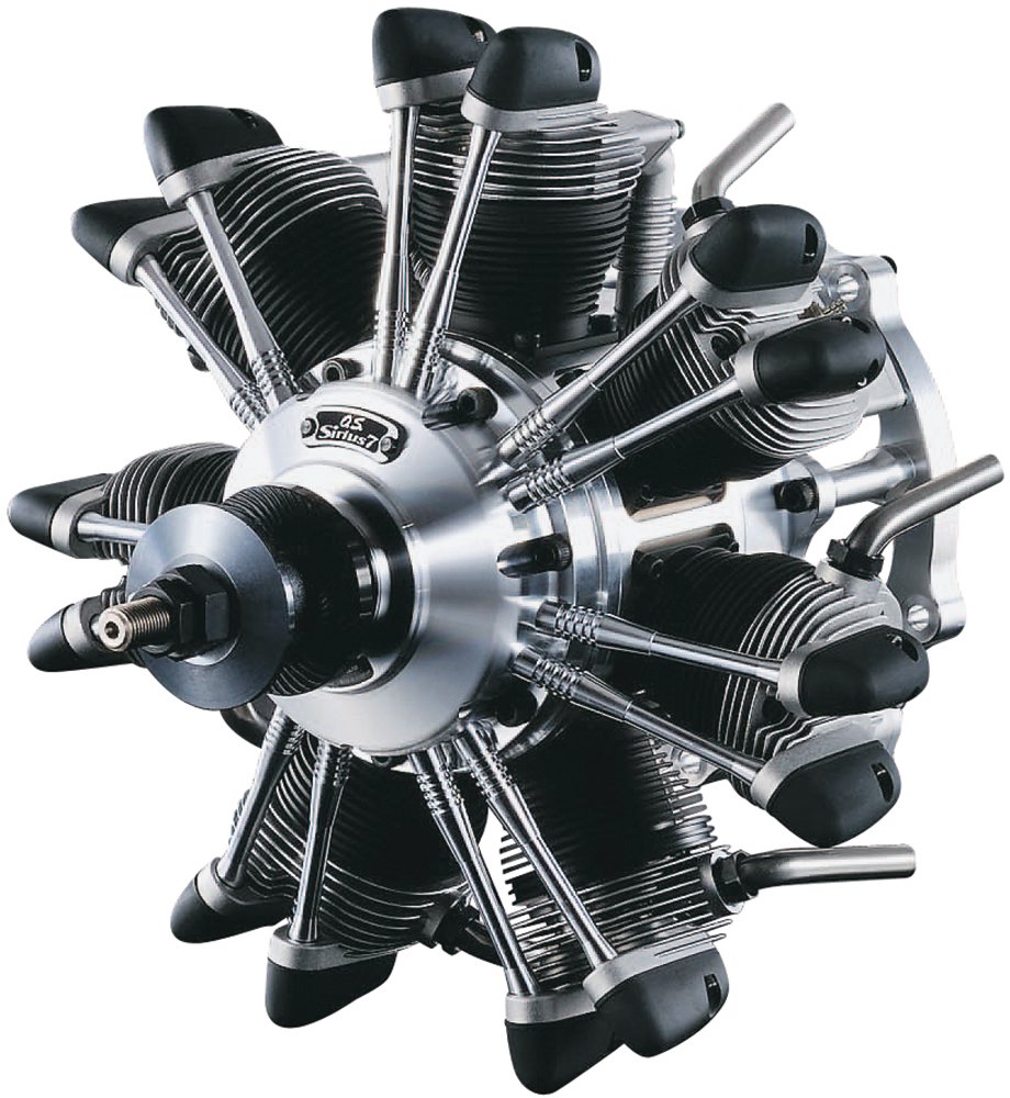 OS Engines 37010 FR7420 Sirius7 7CYL Engine Toys & Games