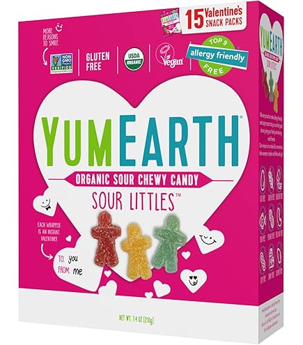 Amazon.com: YumEarth Choco Yums, 5-0.7 Ounce Snack Packs, Allergy