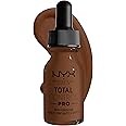 NYX PROFESSIONAL MAKEUP Total Control Pro Drop Foundation, Skin-True Buildable Coverage - Cocoa