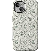 Casely iPhone 13 Case | Sage Tapestry | Floral Vines | Bold Protective Design | Compatible with MagSafe