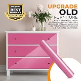 vgoltd Gloss Self-Adhesive Vinyl Wrap Baby Pink 90 x 1000 cm view 7