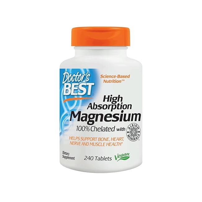 Doctor's Best High Absorption Magnesium Glycin...