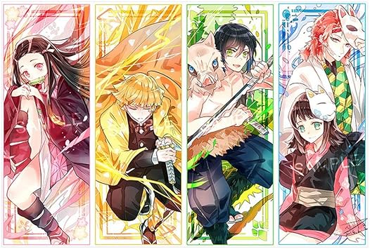 Amazon Com Zhentaomaoyi Anime Jigsaw Puzzle Set Demon Slayer