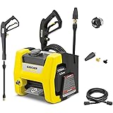Karcher K1700 Cube 1700 PSI 1.2 GPM TruPressure Electric Pressure Washer - 2125 Max PSI Power Washer with 3 Nozzles for Clean