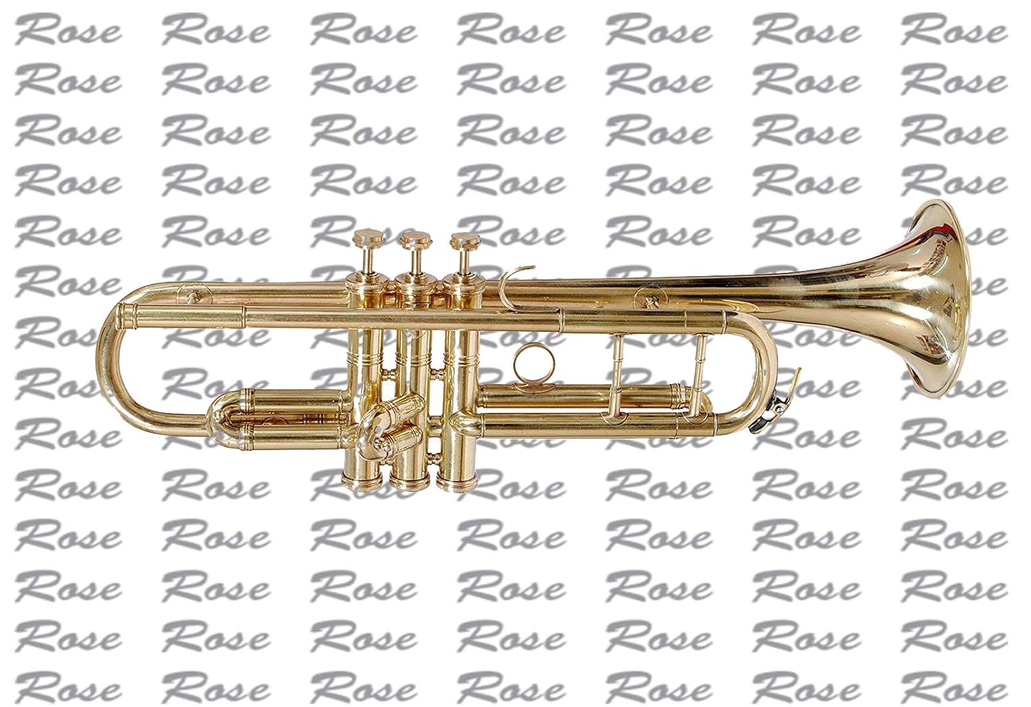 ROSE MUSICAL'S Special Design BB Trumpet Brass Polish With All