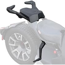 Rehausse Dossier Passager Pliable Pour Can-Am Ryker – 12 Pouces – Marque Luxemoto