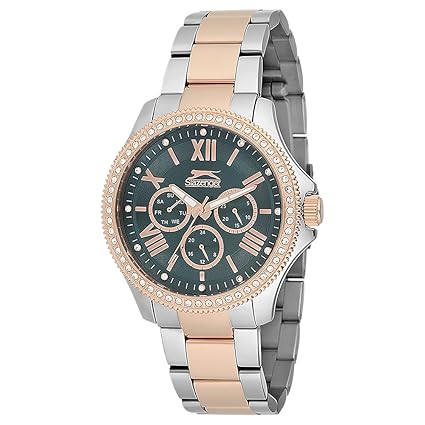 SLAZENGER Womens Analogue Metallic Watch-SL91309403