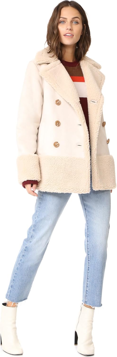 mother denim sherpa jacket
