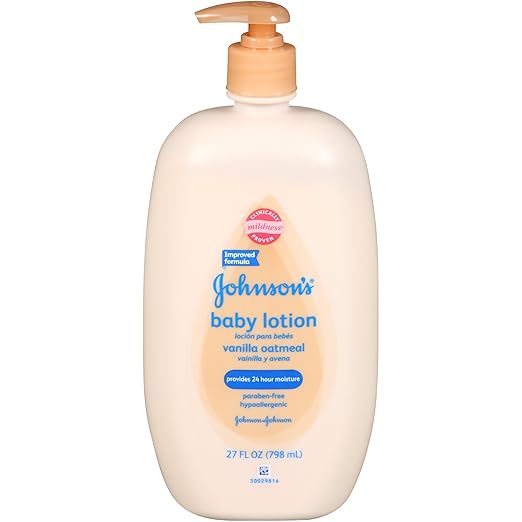 johnson baby lotion oatmeal
