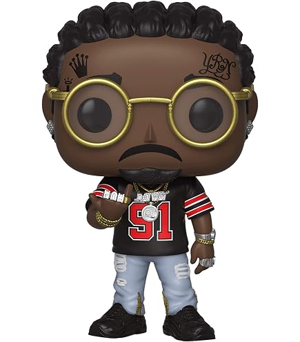 FunKo Pop! Rocks: Migos Collectible Vinyl Figures, 3.75