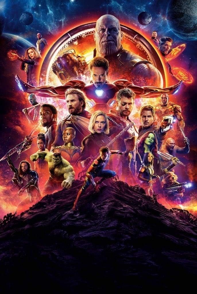 Children's Educational Toys Jigsaw Puzzles Wooden Avengers Movie Stills Poster, Fine Cut & Fit, 300/500/1500 Pieces Boxed Photography Toys Game Art Painting for Adults & Kids