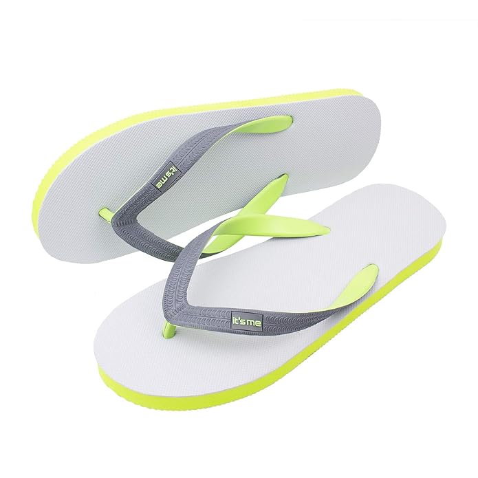 it's me Flip Flops Damen | die weichsten Flip Flops Aller Zeiten | 100% Naturkautschuk | Basic Style | schadstofffrei | 0% PV