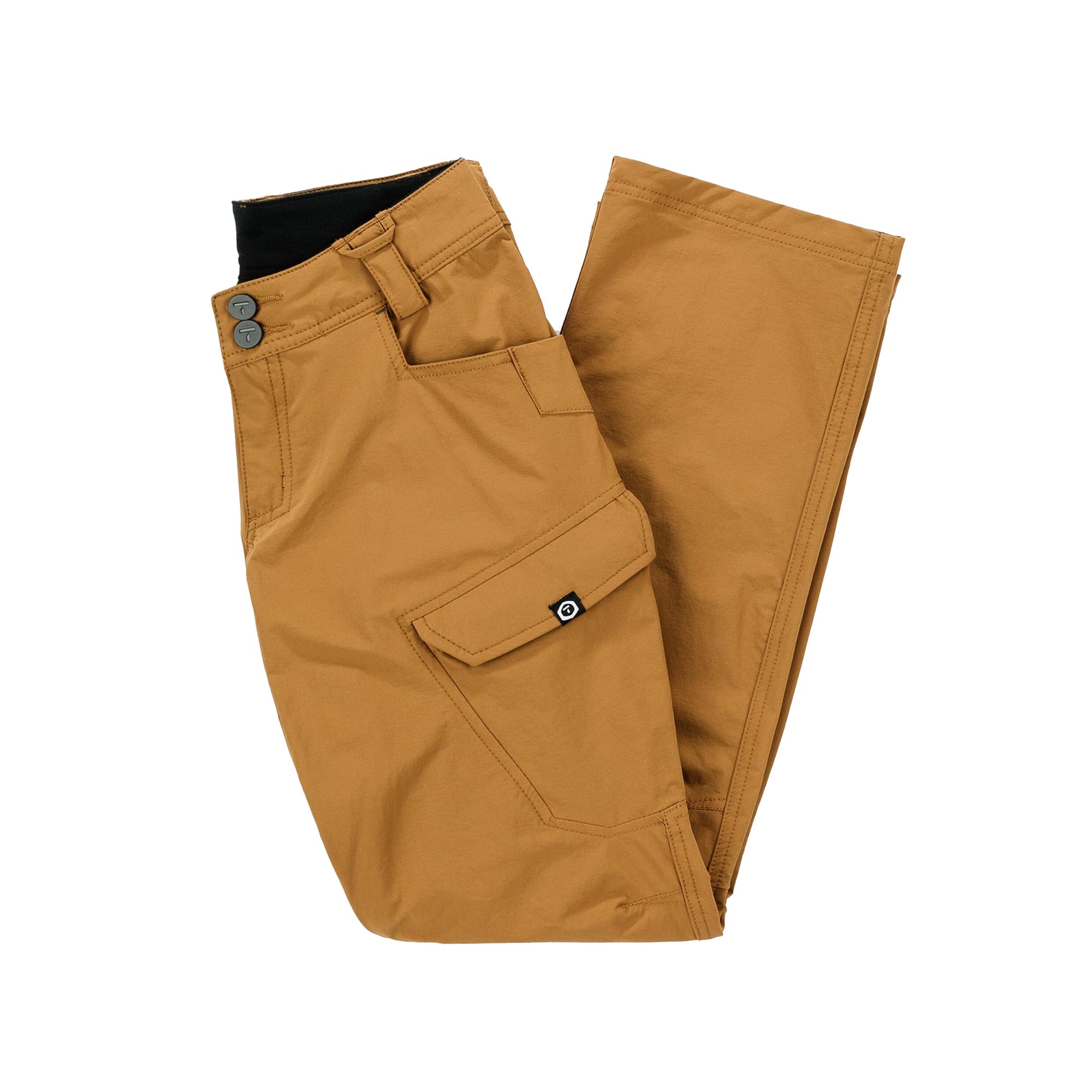 Photo 1 of TRUEWERK Women’s Workwear Pants - T2 WerkPants - Relaxed Fit, Lightweight, Water Resistant, Cargo Pants with 4-Way Stretch, Sand, 6 Regular