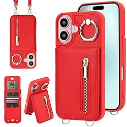 Jcxtrombulous Crossbody Wallet Case for iPhone 17