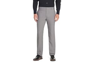 Van Heusen Men's Wrinkle Free Stretch Flat Front Dress Pant