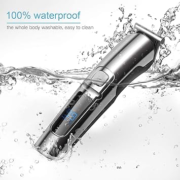 Ufree Beard Trimmer for Men Cordless Mustache Trimmer Mens Grooming Kit Body Hair Trimmer for Men Waterproof Mens Trimmer Cordless USB Rechargeable 6 in 1 Groomer