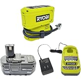 RYOBI PCL001B 18V Cordless High Pressure Inflator Kit with 4Ah Battery | PCL001Kit