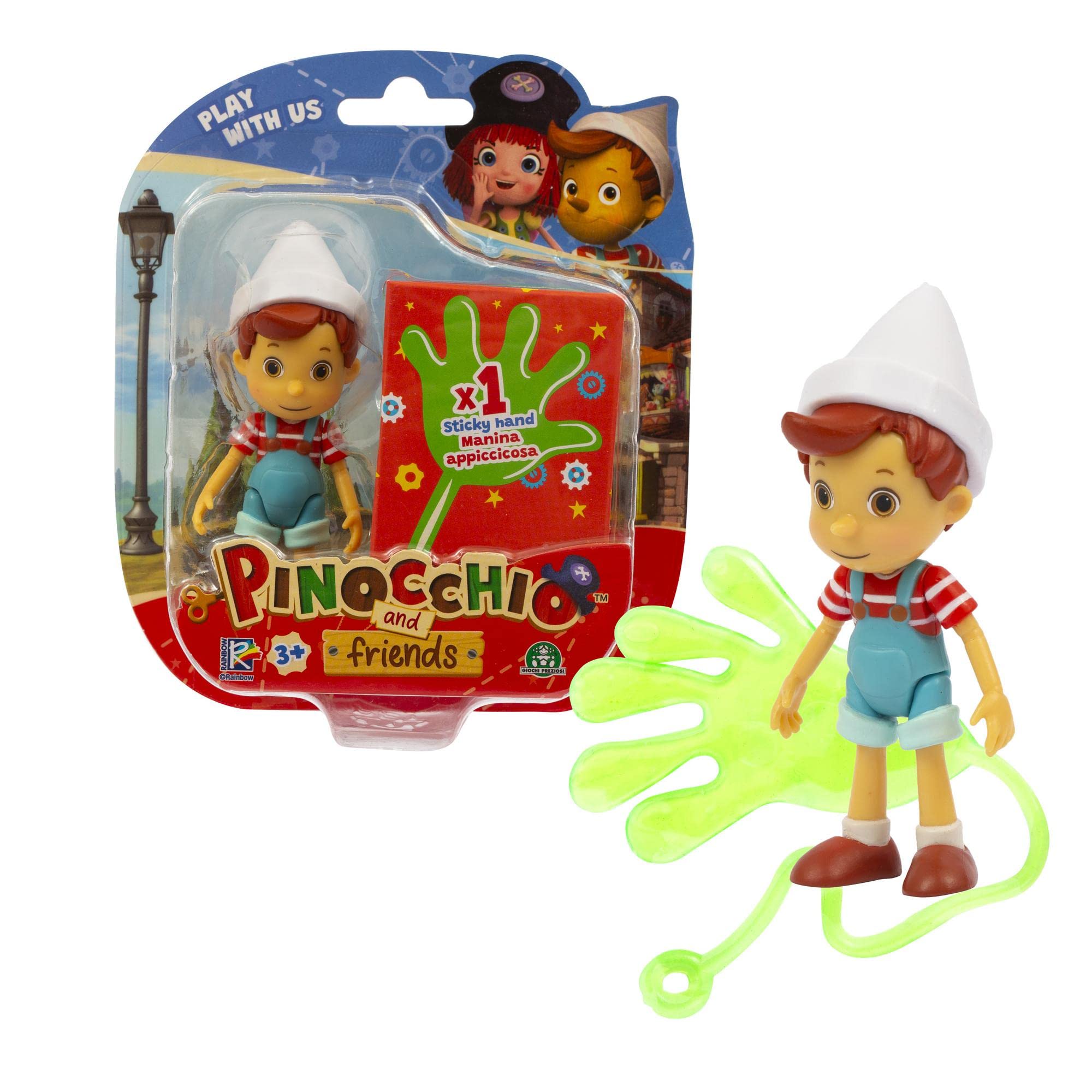 Pinocchio and Friends Giochi Preziosi Action Figure and Accessory - Pinocchio and Sticky Hand Accessory