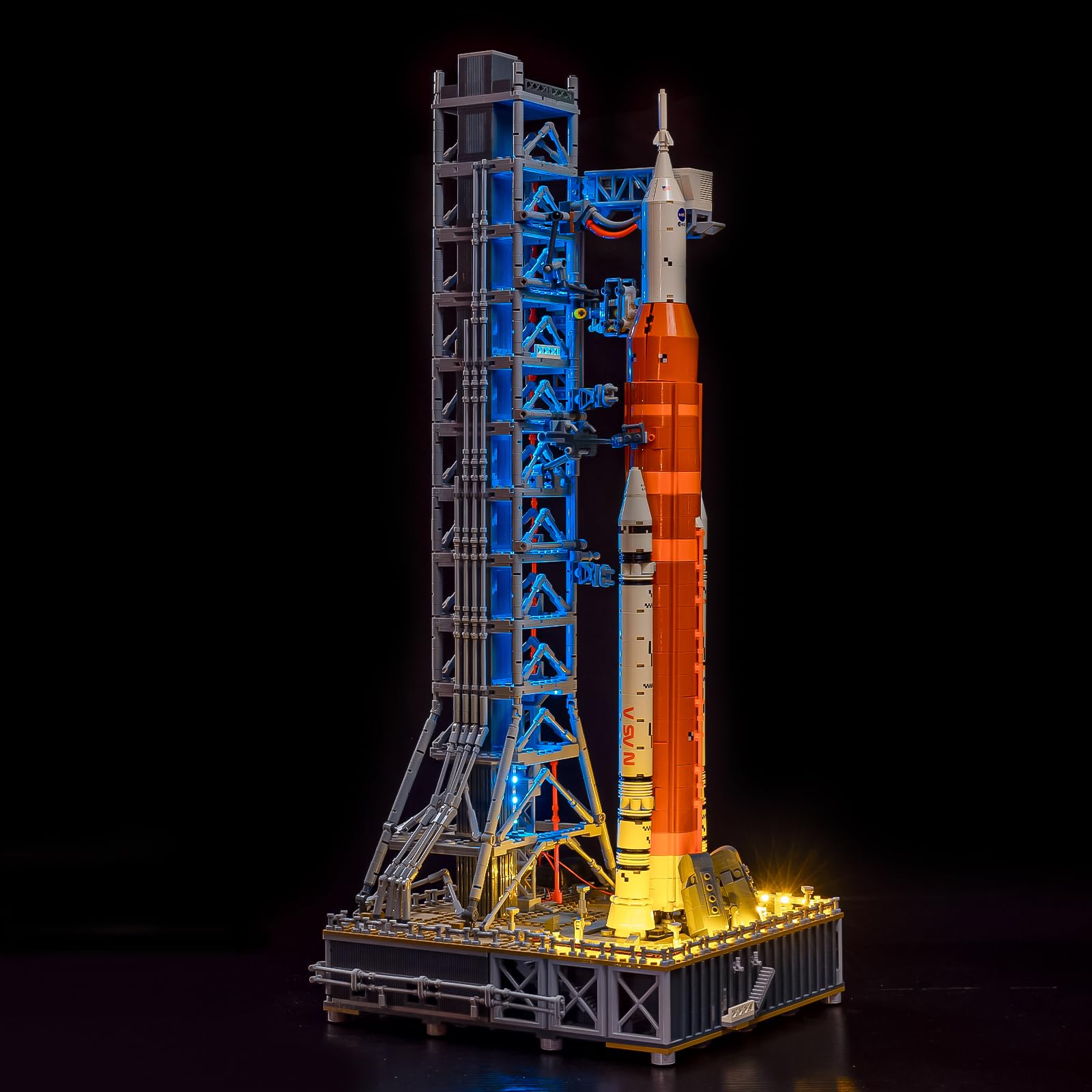 Photo 1 of ***LIGHTS ONLY* NOTHING ELSE***LED Light for Lego 10341 NASA Artemis Space Launch System Building Blocks Model,Design and Configuration Compatible with Model 10341(Led Light Only, Not Building Block Kit)***LIGHTS ONLY* NOTHING ELSE***