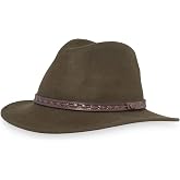 Sunday Afternoons Rambler Wool Felt Hat, UPF 50+ Fedora | Naturally water repellent wool felt, grosgrain sweatband, leatherette hatband, outback fedora style, durable construction
