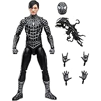Marvel Legends Series Spider-Man, Spider-Man 3 Collectible 6 Inch Action Figure with Symbiote Accessories