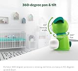 LeapFrog Scout 1080p Baby Monitor with 360° Pan Tilt Night Vision WiFi view 8